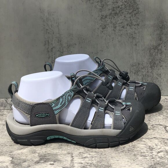 Keen Women's Newport Hydro Sz 7 Water Shoe Gray Blue Turquoise 1018834 Swimming - Picture 3 of 7